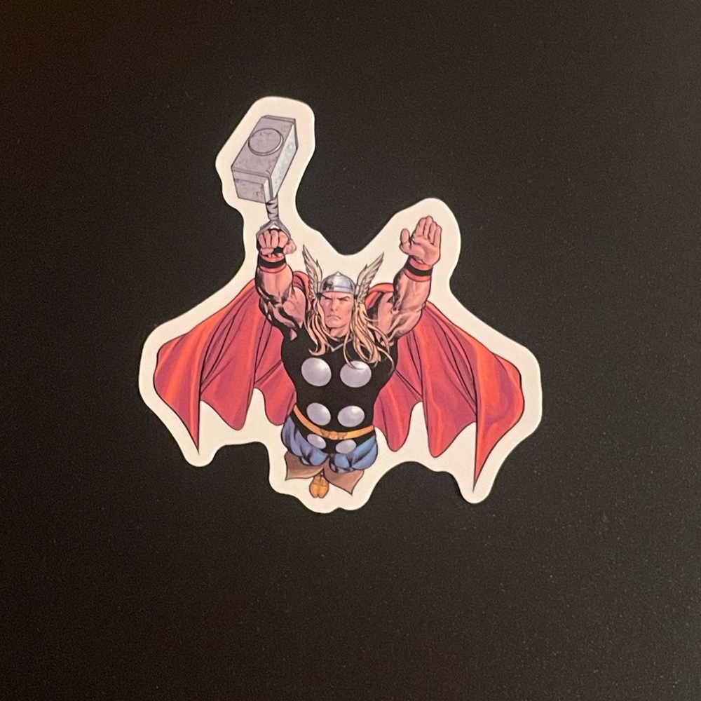 Thor Superhero Sticker